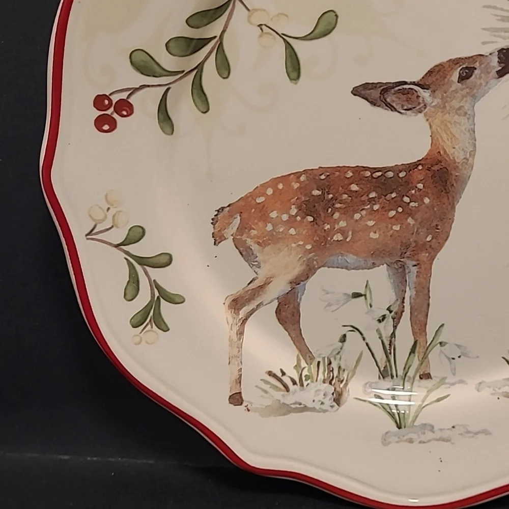 Better Homes and Garden Deer Plate - Picture 7 of 14